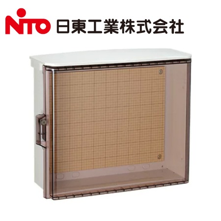 ボックス 日東工業 OPK18-54CA OPK形 キー付 耐候 プラボックス 透明扉 屋根付【取寄商品】
