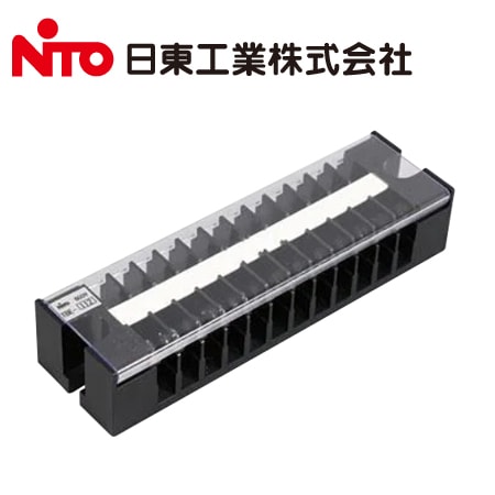 制御関連 日東工業 TBE-512 TBE形 経済形 固定式端子台 Bタイプ 70A 極数12P【取寄商品】