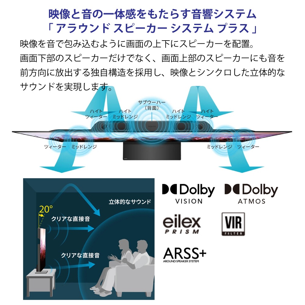 SHARP/���㡼�� 4T-C55FQ1 AQUOS OLED 55V�� /4K�б� /BS��CS 4K���塼�ʡ���¢ /YouTube�б� /Bluetooth�б�