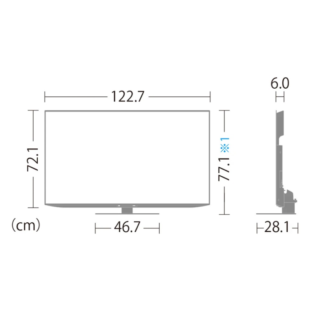 SHARP/���㡼�� 4T-C55FQ1 AQUOS OLED 55V�� /4K�б� /BS��CS 4K���塼�ʡ���¢ /YouTube�б� /Bluetooth�б�