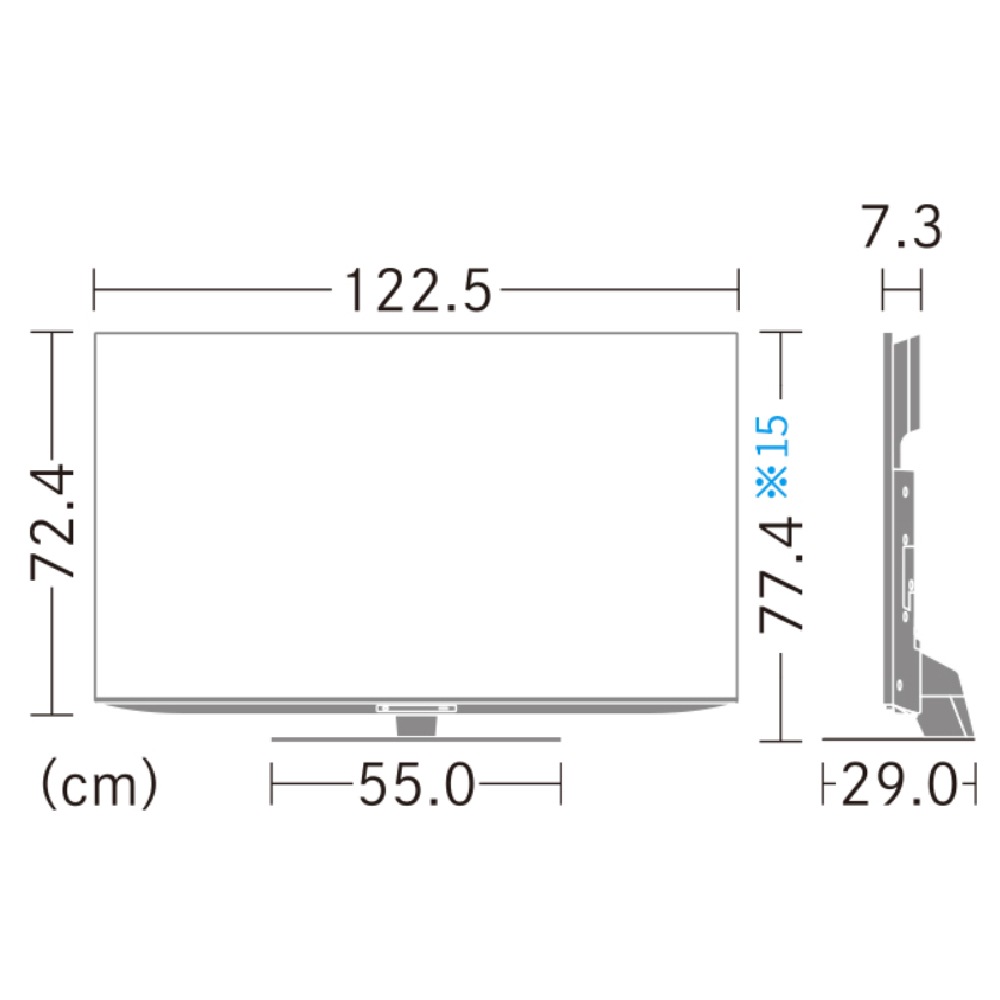 SHARP/���㡼�� 4T-C55DP1 AQUOS 55V�� /4K�б� /BS��CS 4K���塼�ʡ���¢ /YouTube�б� /Bluetooth�б� ��MiniLED�ƥ�ӡ�