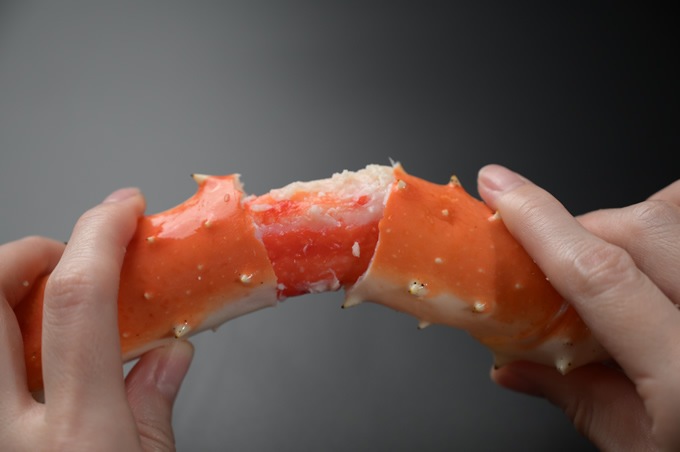 ボイルタラバ　脚