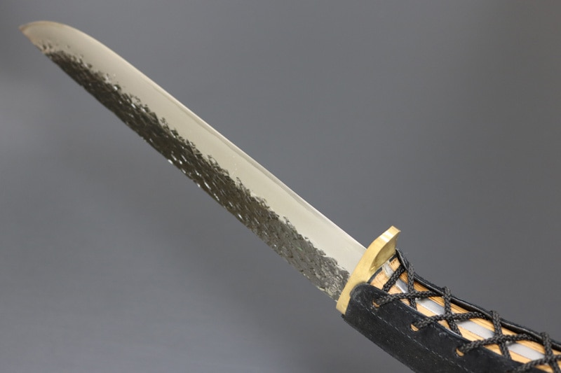 IC-CUT 土佐伝 黒革巻き剣鉈槌目 大（MI-5） | ナイフ・クラフト