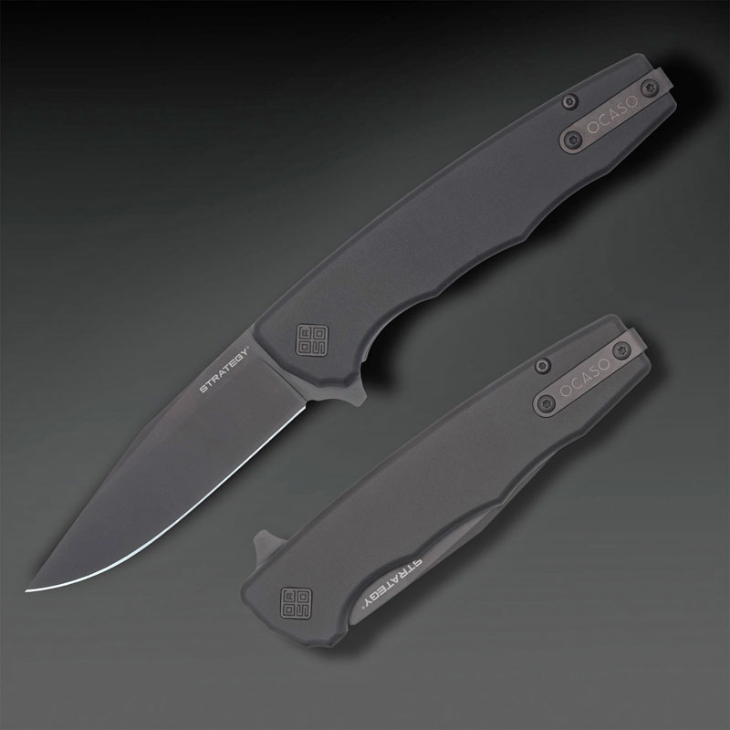 OCASO オカソ The STRATEGY ストラテジー （ブラックPVD）/ブラック アルミニウム ハンドル  (29BCB)