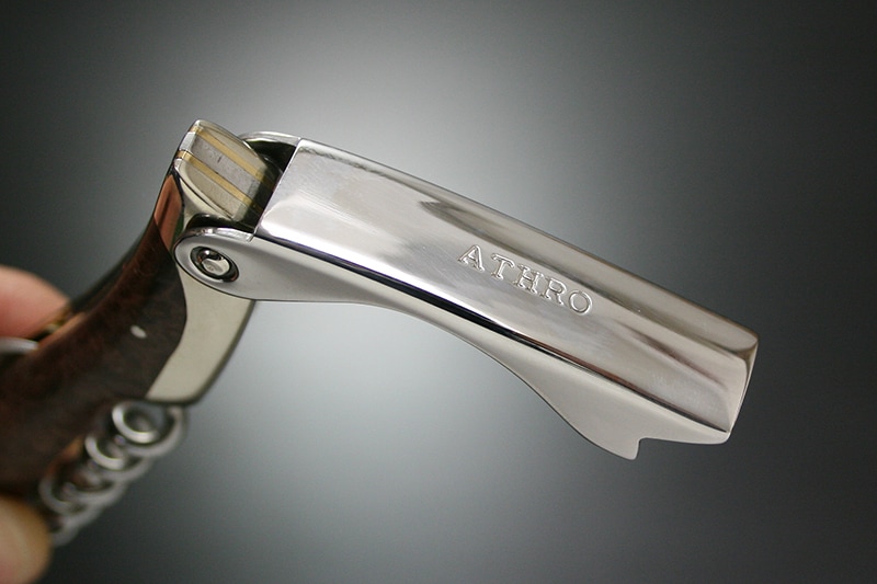 ATHROソムリエナイフ ダマスカスブレード 黒檀 (AT-13) | 台所