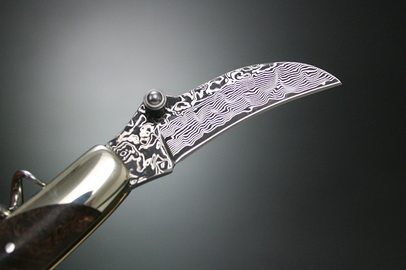 【美品】ATHRO ソムリエナイフ 黒壇 ダマスカス Amazon | ATHRO（アスロ） ソムリエナイフ ダマスカス 黒檀