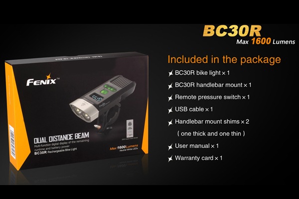 フェニックスサイクリング ヘッドライトUSB充電式 BC30R