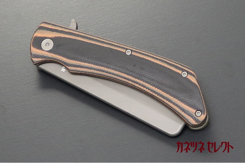 Ka-Bar Mark 98-R Folder Knife - 5Cr15 Stainless Steel EDC Pocket Knife With Flipper Opener