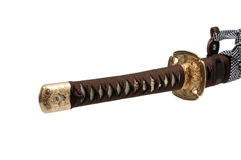 模造刀剣 童子切安綱 太刀 楽天市場】名刀伝 天下五剣 「童子切安綱」太刀 最高級仕様 （刀