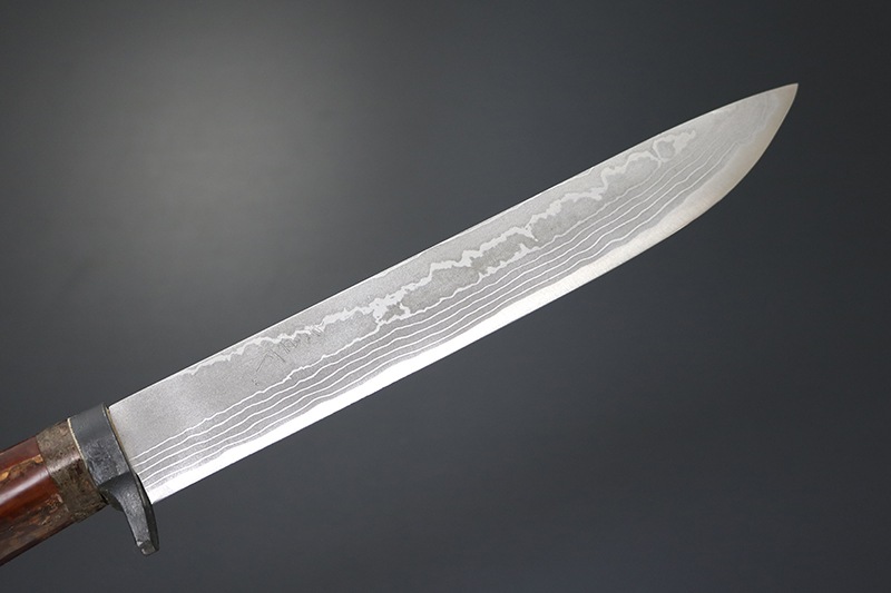 佐治武士 白紙多層鋼　ナタ Saji Takeshi 佐治武士 | Nata Knife 鉈 | Double edged 両刃 | 210mm