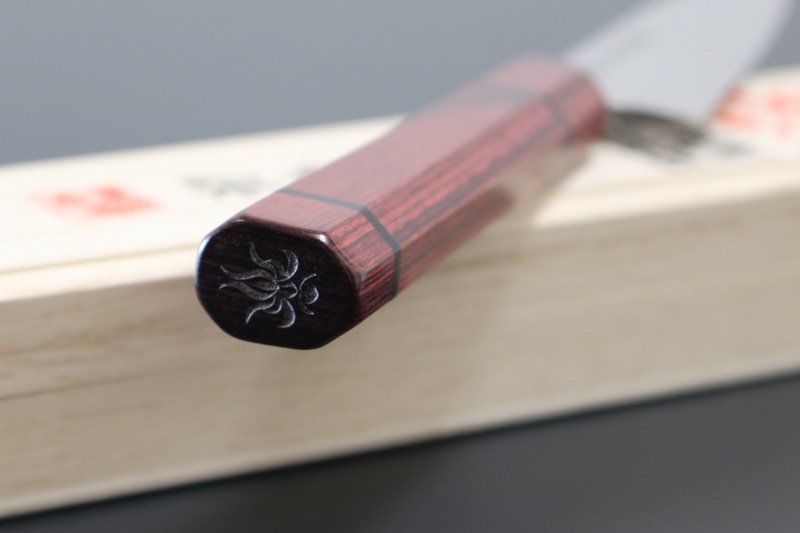 兼常作 水面風シリーズ　和ペティ135mm 木鞘付　(KC-824)