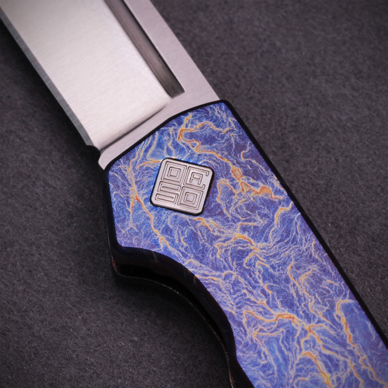 OCASO オカソ ANODIZED SOVRANT SLIPJOINT アノダイズド ソヴラント スリップジョイント（サテン仕上）/アノダイズド チタニウムハンドル  (15SNS)