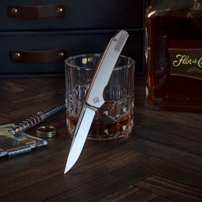 OCASO オカソ SOVRANT SLIPJOINT ソヴラント スリップジョイント(サテン仕上)/ チタニウムハンドル (15SJS)