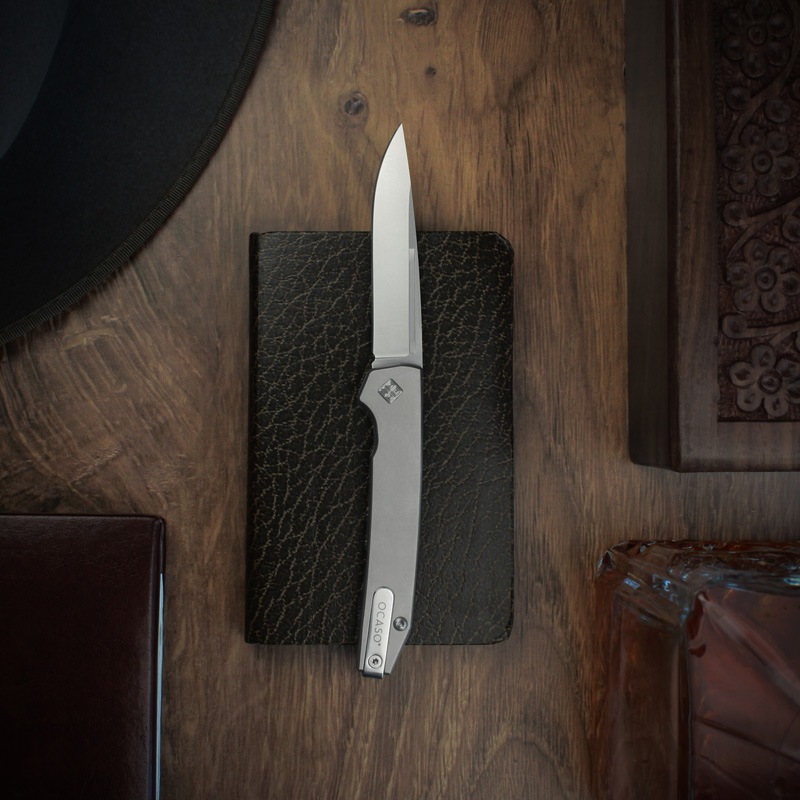 OCASO オカソ SOVRANT SLIPJOINT ソヴラント スリップジョイント(サテン仕上)/ チタニウムハンドル (15SJS)