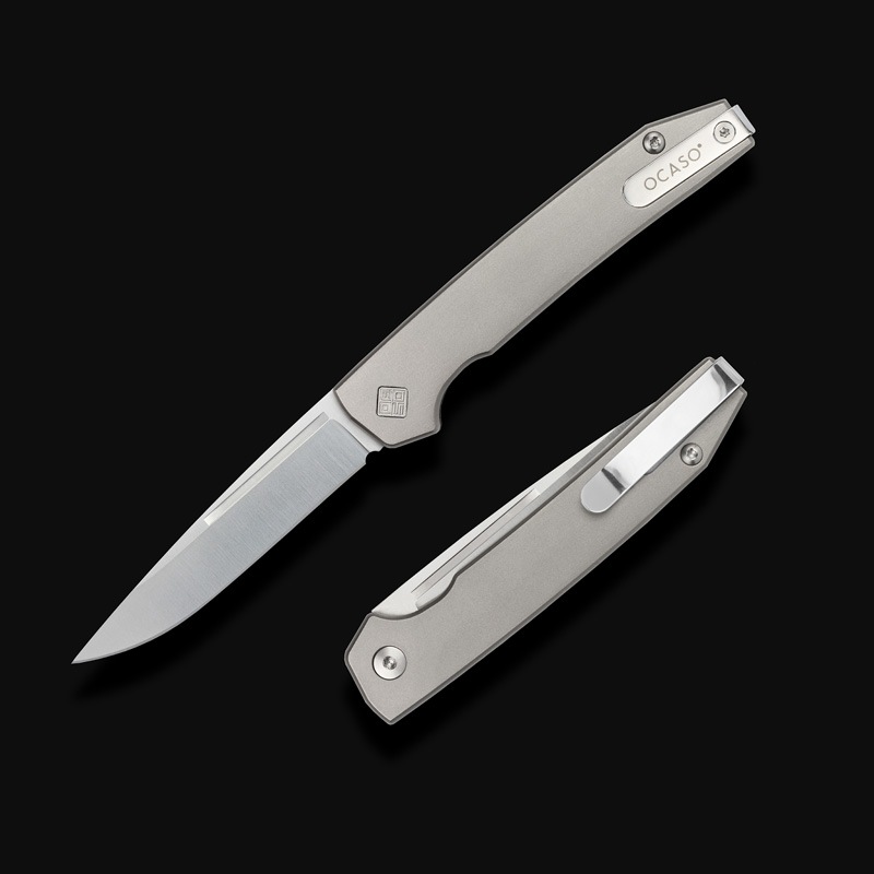 OCASO オカソ SOVRANT SLIPJOINT ソヴラント スリップジョイント(サテン仕上)/ チタニウムハンドル (15SJS)