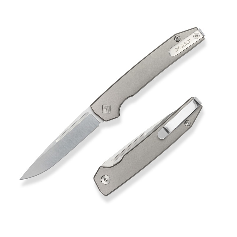 OCASO オカソ SOVRANT SLIPJOINT ソヴラント スリップジョイント(サテン仕上)/ チタニウムハンドル (15SJS)