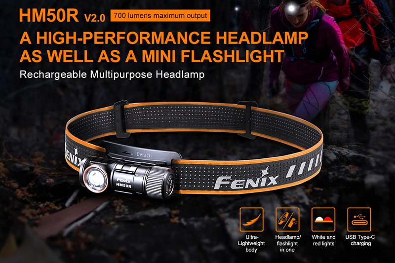 フェニックスライト/Fenix HM50R V2.0 XP-G3 S4 LED 多目的ヘッド