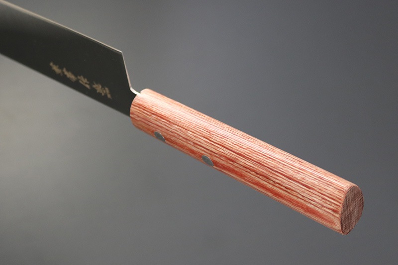 兼常作 モリブデン鋼DSR-1K6　赤合板丸柄 薄刃型165mm（KC-361）