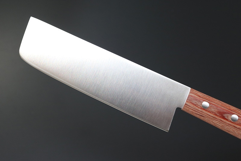 兼常作 モリブデン鋼DSR-1K6　赤合板丸柄 薄刃型165mm（KC-361）