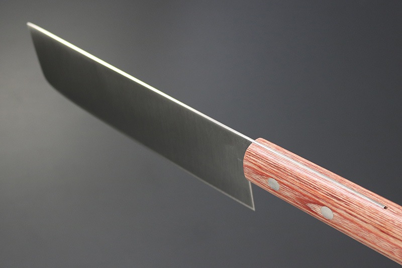 兼常作 モリブデン鋼DSR-1K6　赤合板丸柄 薄刃型165mm（KC-361）