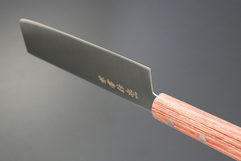 兼常作 モリブデン鋼DSR-1K6　赤合板丸柄 薄刃型165mm（KC-361）