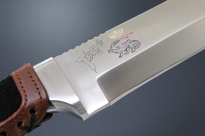 柘植 Tsuge アンカライト（山人刀）片刃235mm 大 (TG-5)初期限定モデル