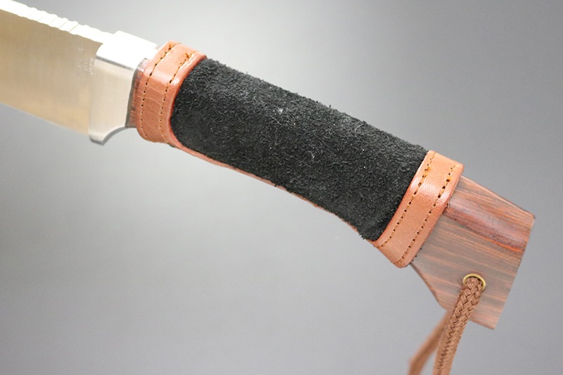 柘植 Tsuge アンカライト（山人刀）片刃200mm 中 (TG-6)初期限定モデル  