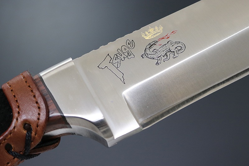 柘植 Tsuge アンカライト（山人刀）片刃200mm 中 (TG-6)初期限定モデル 