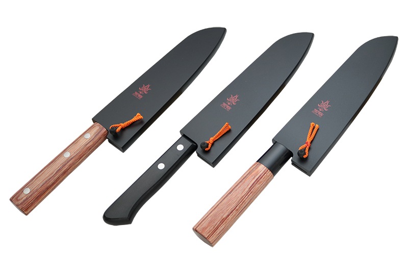 木製サヤ 兼常作 三徳165mm用 (KC-633) | 包丁,洋包丁,三徳型 | カネツ