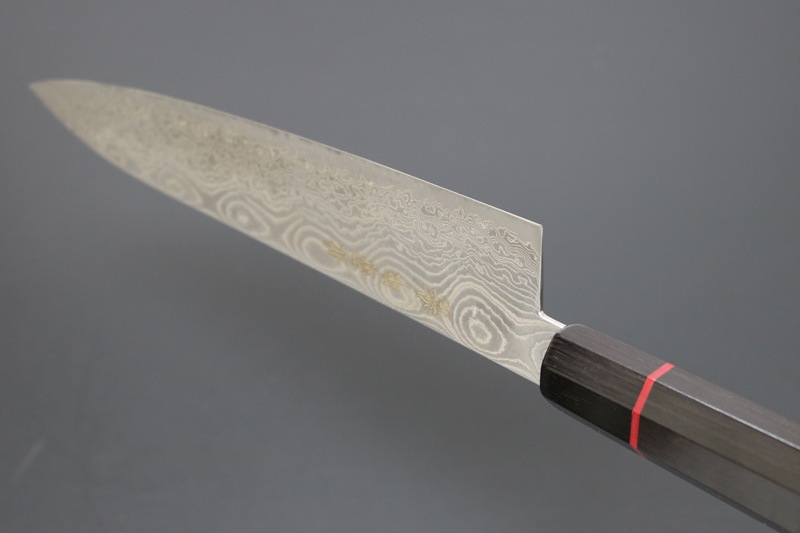 【訳あり商品】兼常作 波飛沫シリーズ　和牛刀200mm (KC-842 B-002)