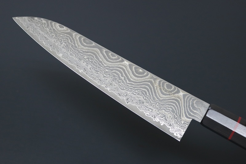 【訳あり商品】兼常作 波飛沫シリーズ　和牛刀200mm (KC-842 B-002)