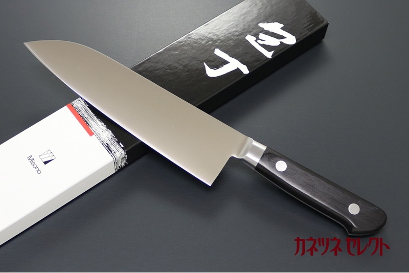 Misono ミソノ モリブデン鋼 三徳180mm （No.581） | 包丁,鋼材別