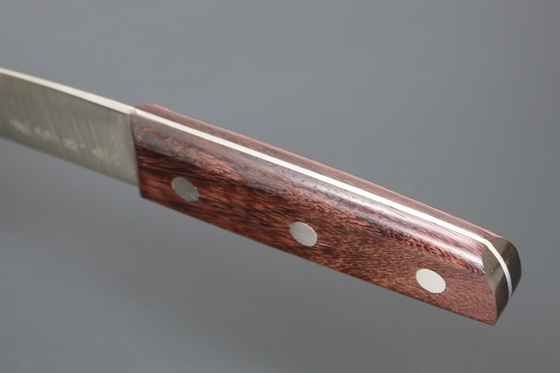 兼常作 全鋼 骨スキ（丸）140mm 天然木柄 (KC-335) | 包丁,鋼材別