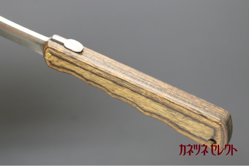 Woody （ウッディ） くるみ VG10 割込 肥後守ナイフ （30-BR）