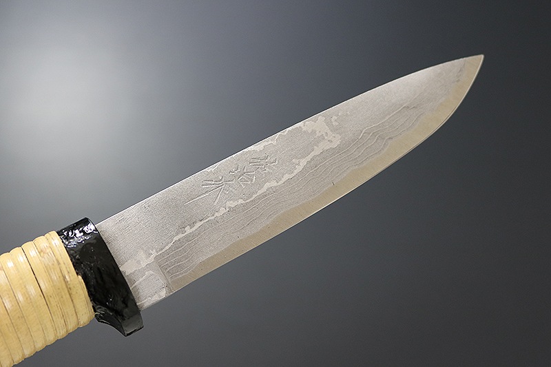 佐治武士作 カムイ型 籐巻 (SJ-5BK) 【限定モデル】 | ナイフ