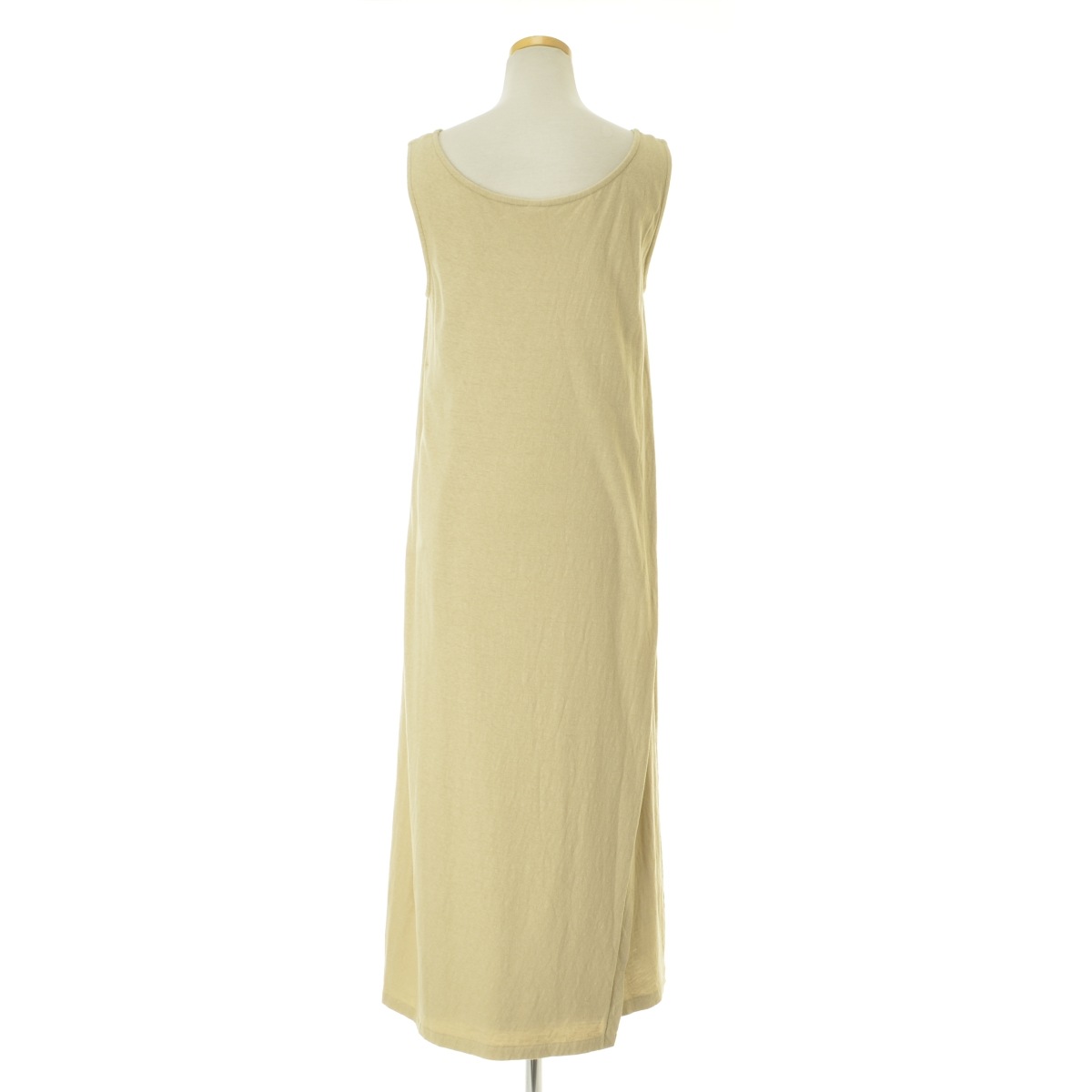 【美品】YAECA ヤエカ ロングワンピース ノースリーブ レディース M ブランド古着】YAECA / ヤエカ CONTEMPO 09001 WRAP DRESS