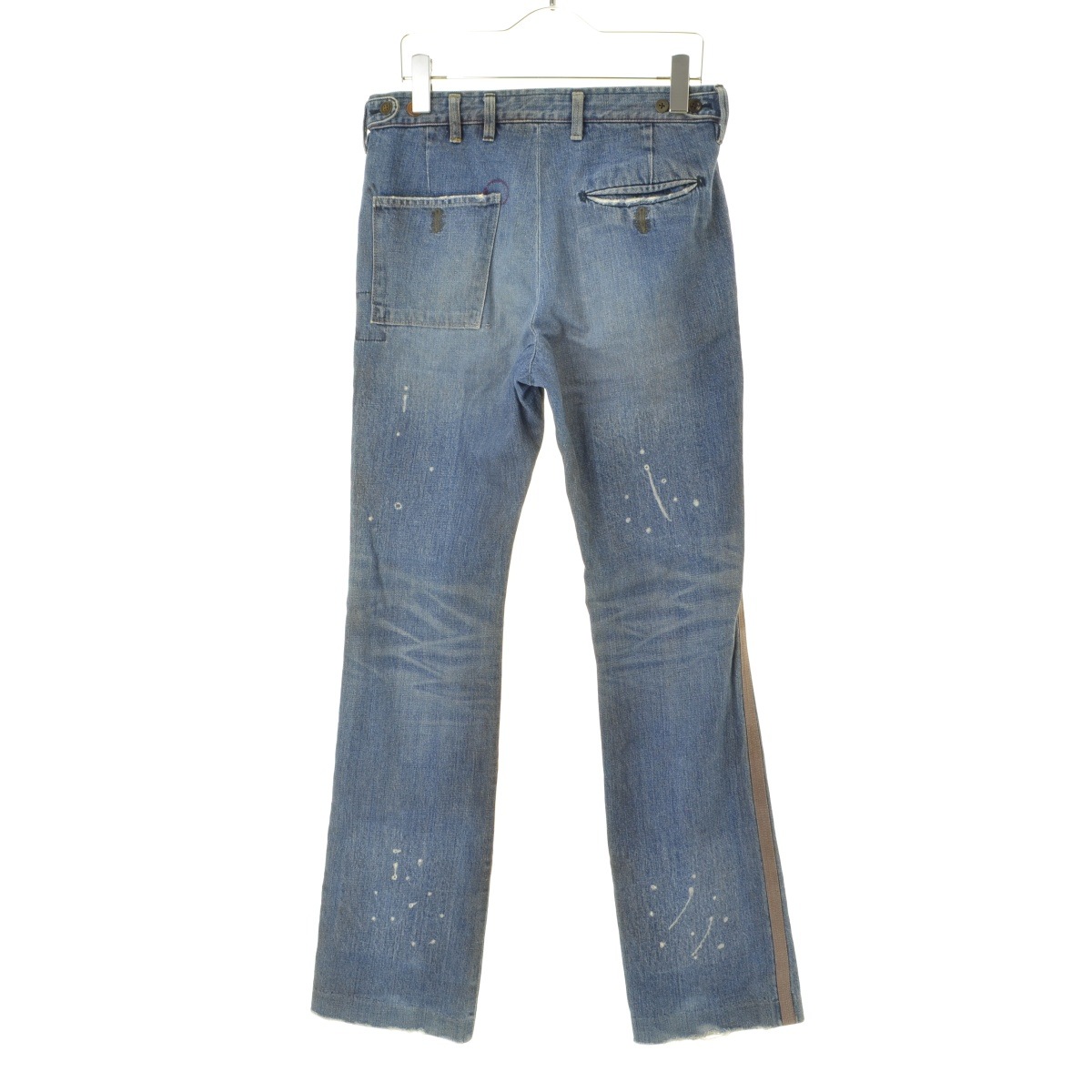 ポールスミス Paul Smith RED EAR デニム パンツ ジーンズ XL ダメージ リペア 加工 ブランド古着PAUL SMITH RED EAR &frasl; ポールスミスレッドイヤー