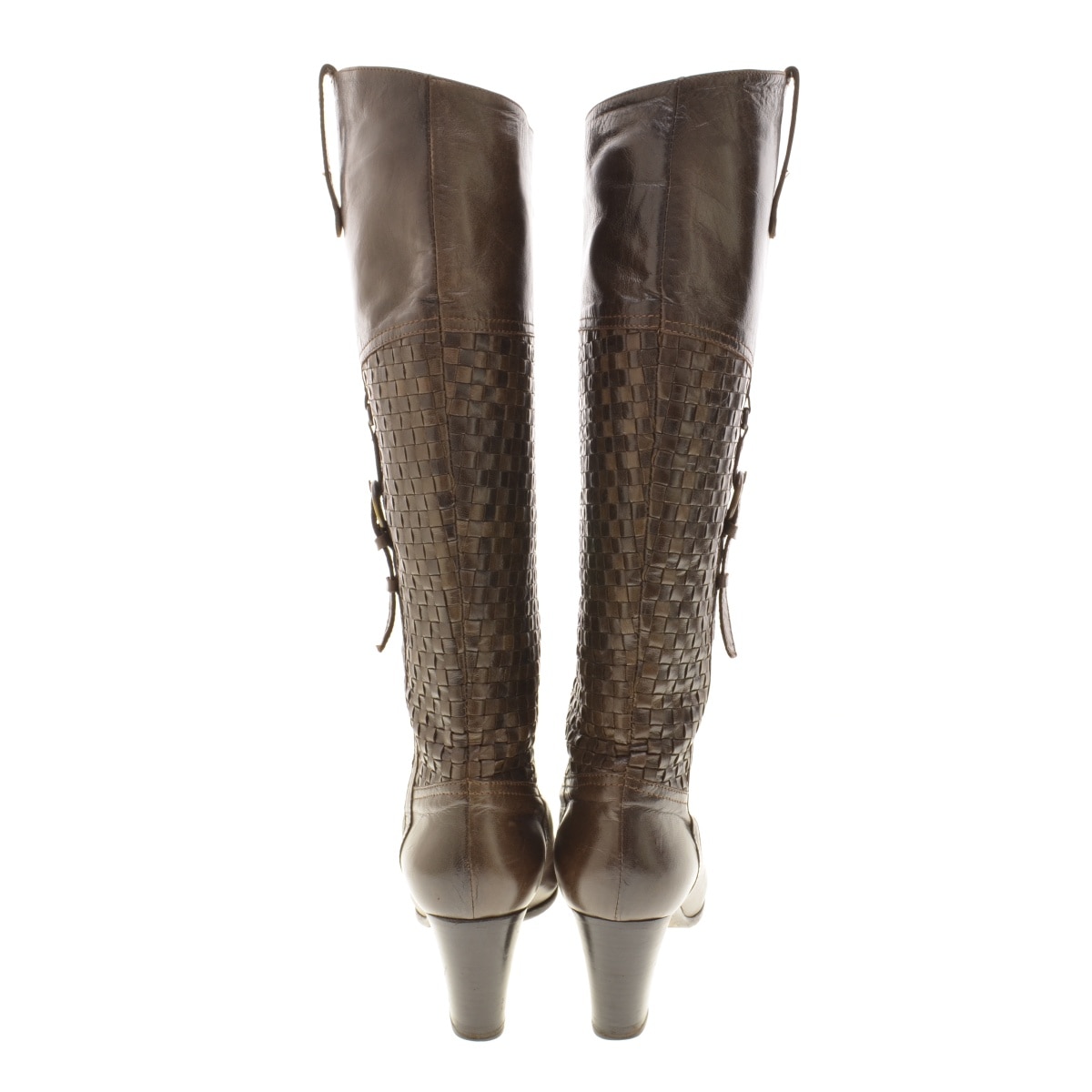 ブランド古着】PELLICO / ペリーコ メッシュレザーロング ブーツ