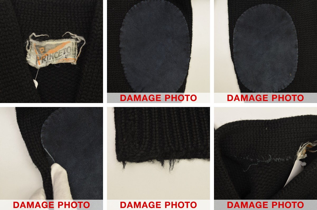 快晴堂　リングウールポケットビックセーター/黒/エルボーパッチ/チビポケット ジャーナルスタンダード レリューム JOURNAL STANDARD relume 《予約