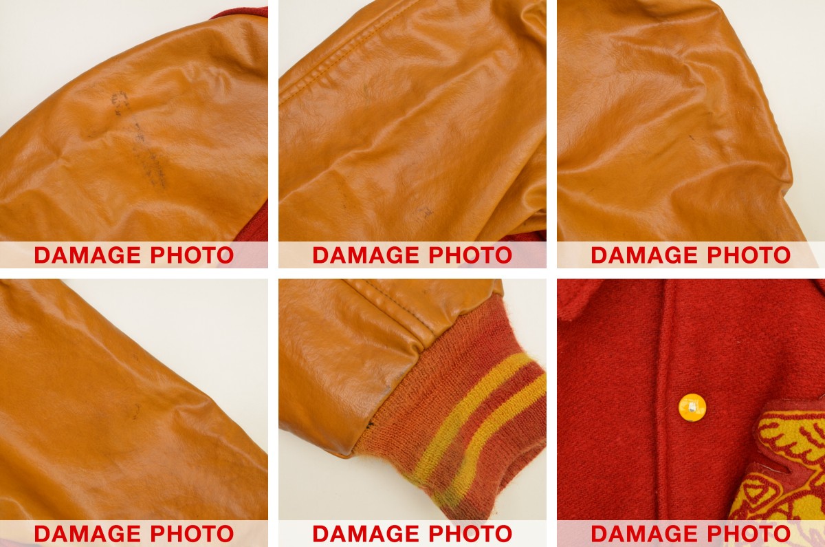 ブランド古着】VINTAGE / ヴィンテージ USMC 袖レザー 襟付き ベース 