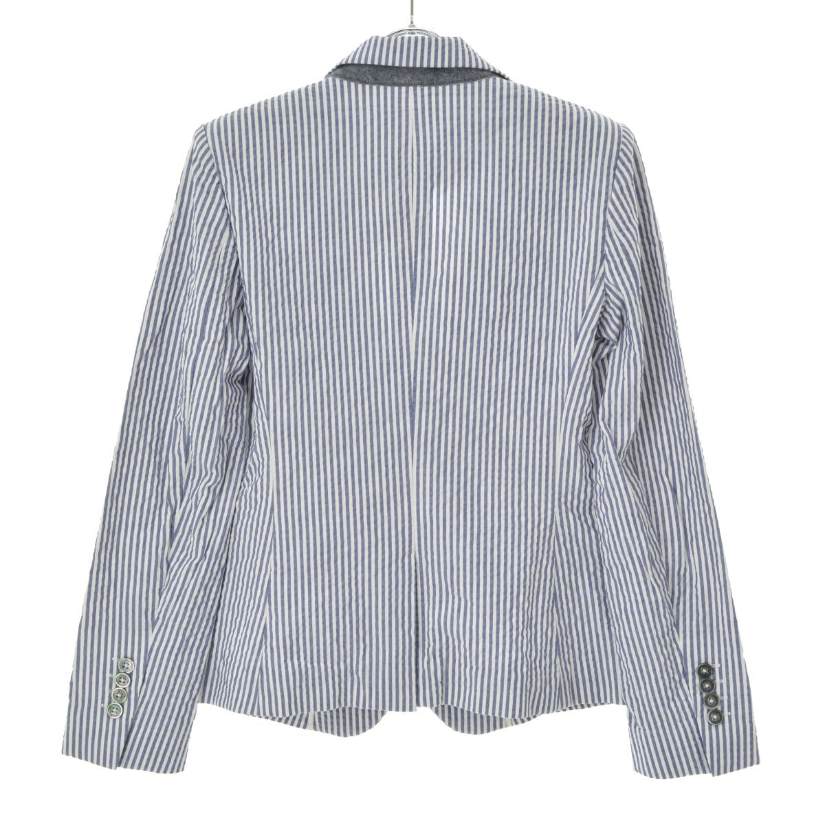 極美品 ブルックスブラザーズ テーラードジャケット シアサッカー ストライプ ブランド古着】BROOKS BROTHERS / ブルックスブラザーズ シア
