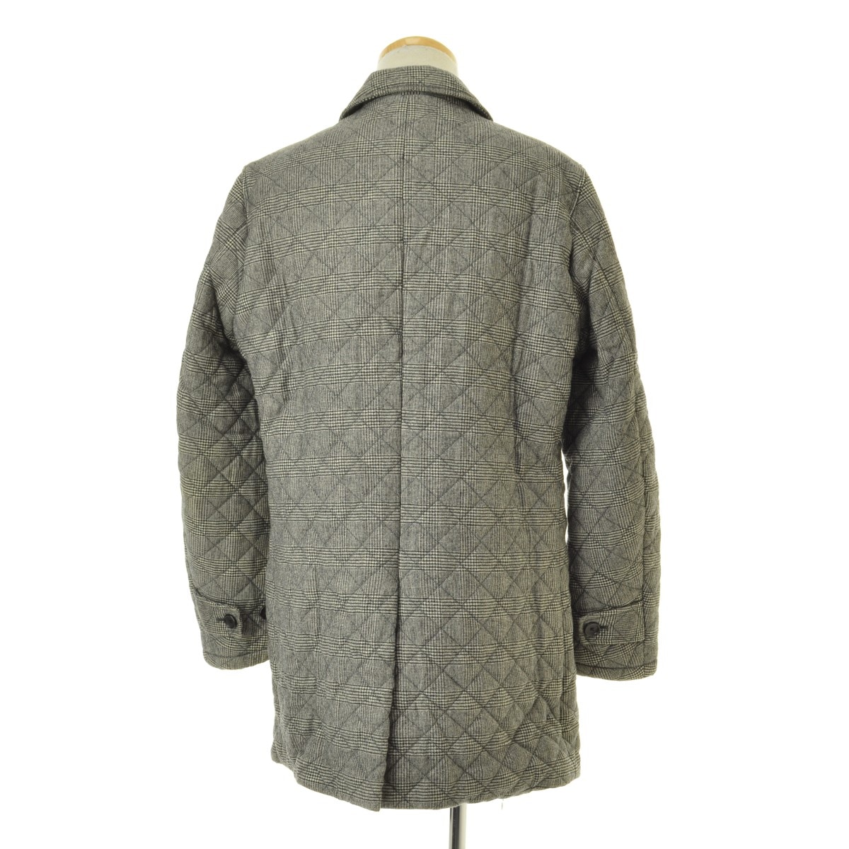 極美品・最高級✨エディフィス×カノニコ　チェックコート　定価96,800円 000000597943_1_ZZ2dGRO.jpg