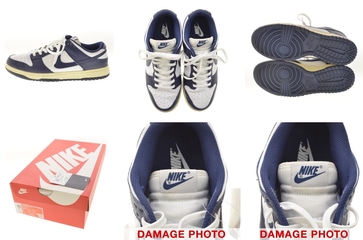 ブランド古着】NIKE / ナイキ DD1503-115 WMNS DUNK LOW VINTAGE NAVY