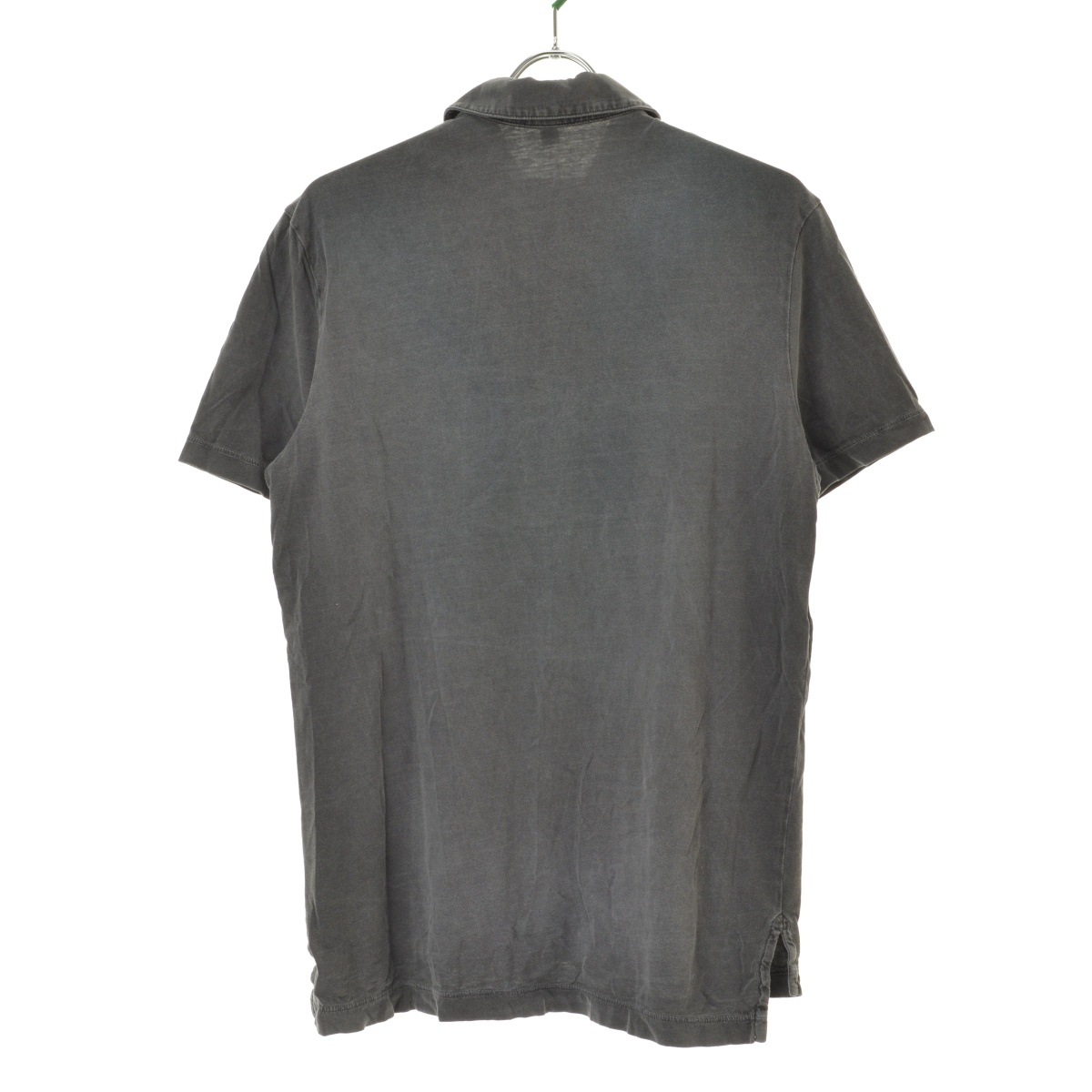 JAMES PERSE ブラック ポロシャツ 1 S〜M相当 黒 スラブジャージー VネックTシャツ WUA3695 | JAMES