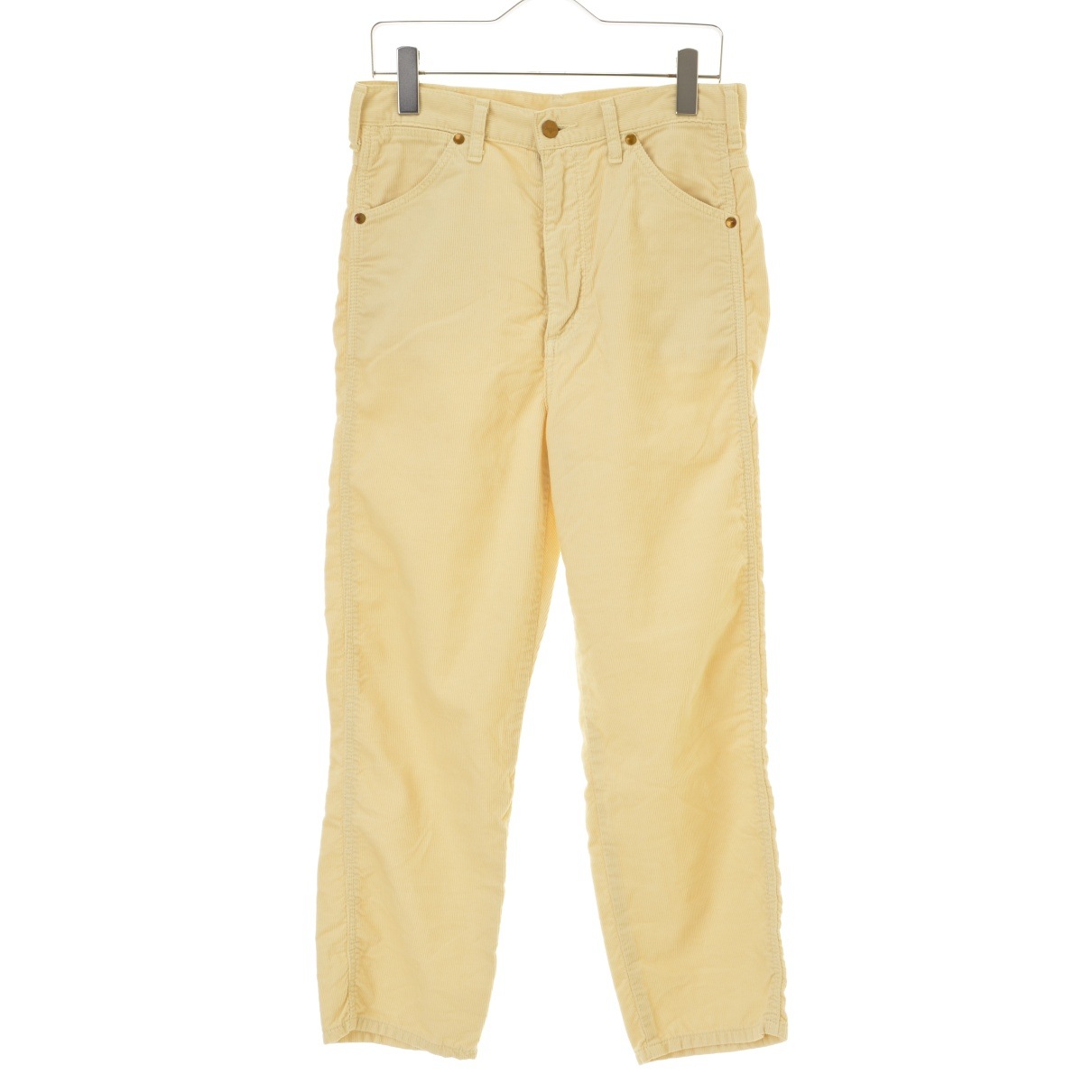 J80s Wrangler 黄色 コーデュロイ フレアパンツ DM1236 J80s Wrangler 黄色 コーデュロイ フレアパンツ DM1236 80s