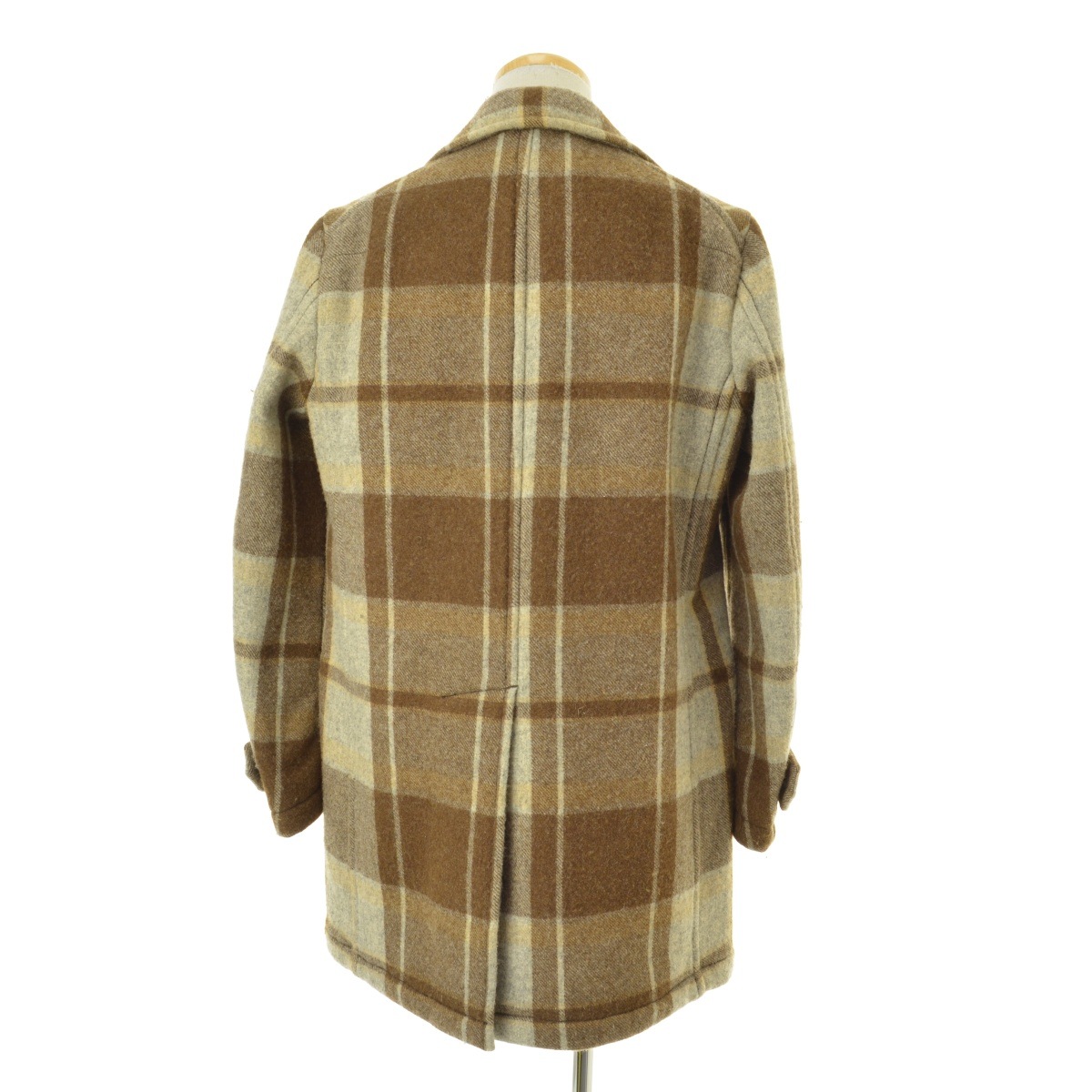 プ*読様 n(n) number(n)ine チェック柄 ウールジャケット 3 ブランド古着】NUMBERNINE / ナンバーナイン archive チェック ウール