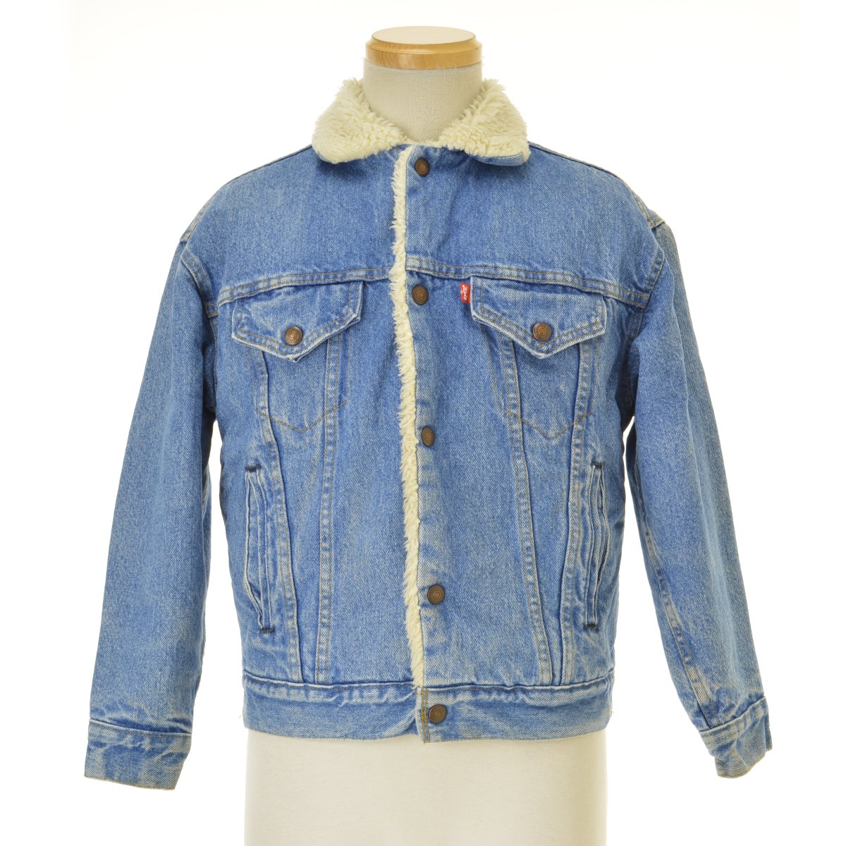 希少 80s usa製 Levi’s ボアデニムジャケット 57509-0214 ブランド古着】LEVIS / リーバイス 80s 57509-0214 ボア デニム
