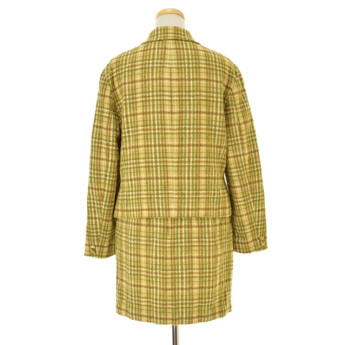 ブランド古着】PRANKISH FLANDRE チェックジャケット+スカート