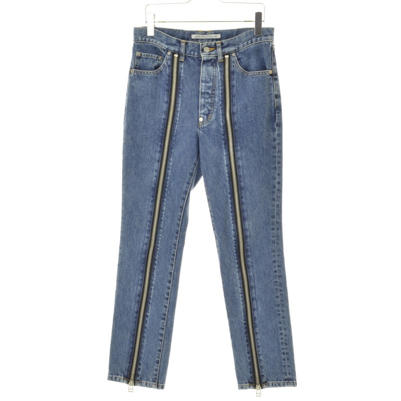 JOHN LAWRENCE SULLIVAN / 󥹥Х 2A023-0321-56 BLEACHED DENIM ZIPPED PANTS ǥ˥ѥ 