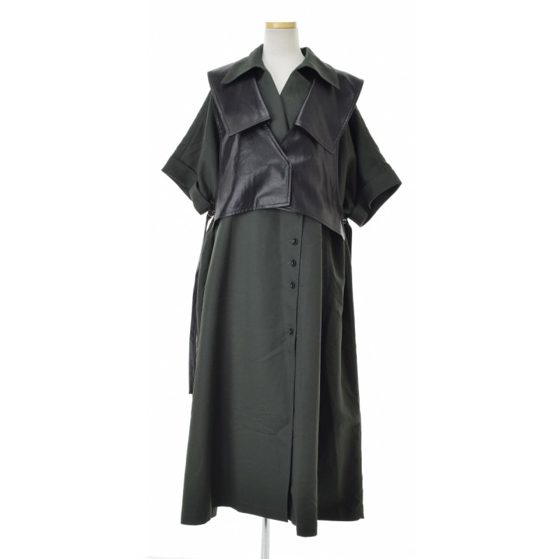 新品・タグ付き　ameri TRENCH MULTI WAY LONG VEST Ameri アメリ TRENCH MULTI WAY LONG VEST TRENCH MULTI WAY